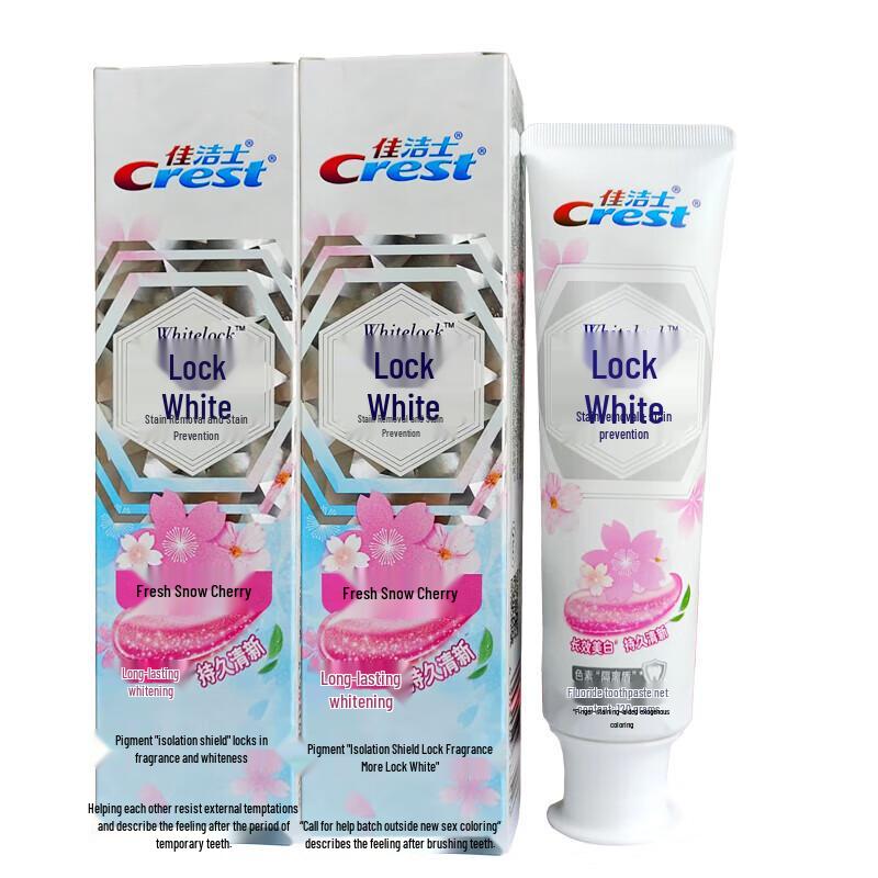 Crest Dual-Color Whitening Toothpaste