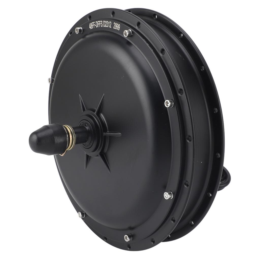 Elektrofahrrad Nabenmotor 48V 1500W Elektrofahrrad Fahrrad Vorderrad Nabenmotor Bürstenloser Getriebeloser Nabenmotor Umbau