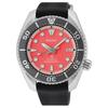 Prospex 200 Meters Waterproof Calendar Automatic Silicone Strap 45mm Men's Watch Red Dial SPB541J1