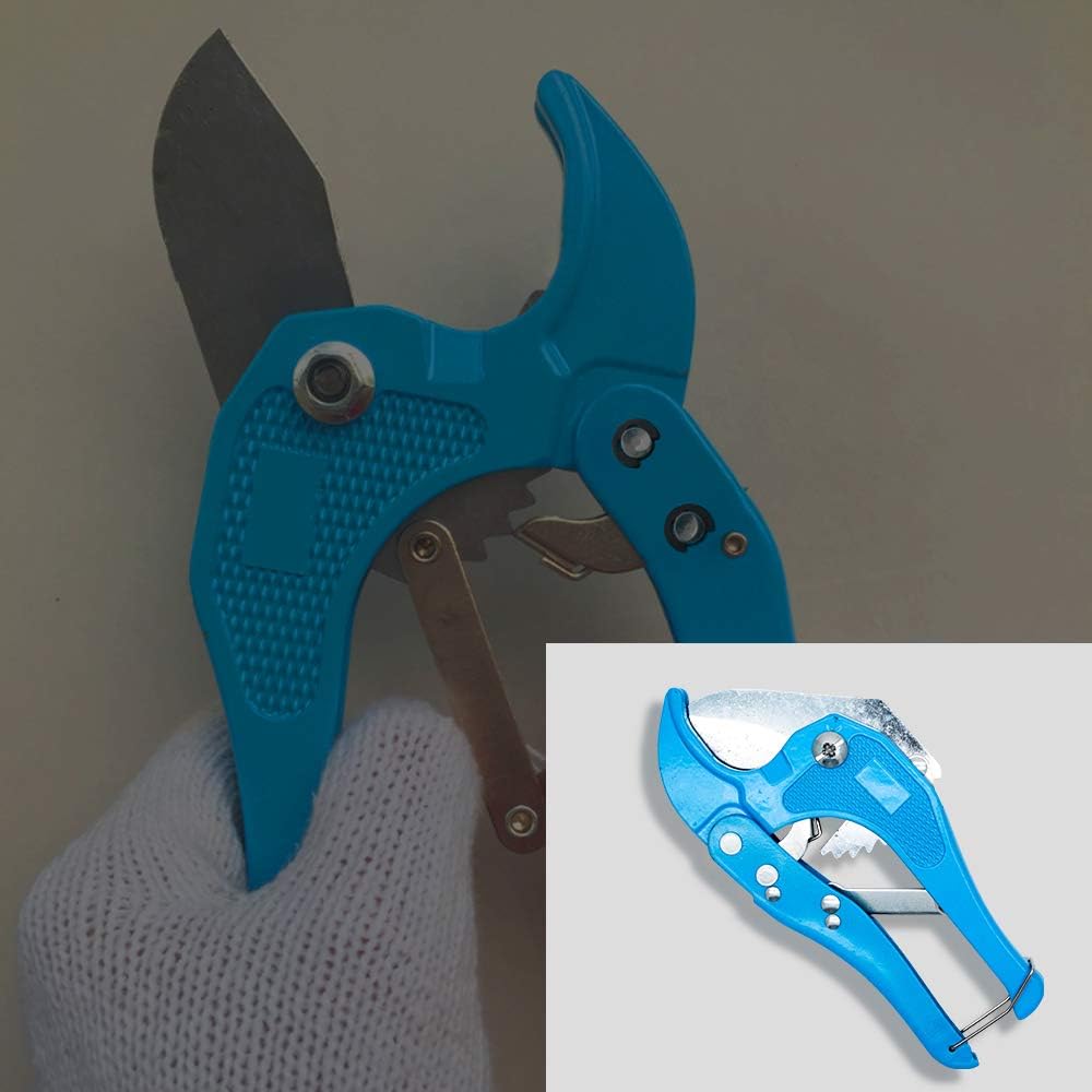 Fast Pipe Cutting Tool, Pipe and Tube Cutter Ratchet-type Tube and Pipe Cutter for Cutting PVC,PPR Plastic Hoses and Plumbing Pipes Gift You