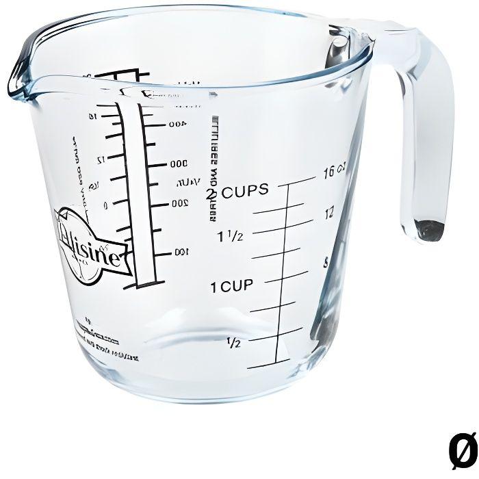Pichet gradué Ô Cuisine Transparent verre 0,25 L