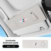 For BMW  LCV62026New Napa Leather Car Sunshade  Holder Valve Cap Decoration For BMW X1 X2 X3 X5 X4 X6 X7 iX3 F20 F10 F07 E70 E46 E90 E92 E60