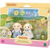 Doll - SYLVANIAN FAMILIES - Brother and Sister Rabbit Aries - Gardening - Articulated - Multicolor