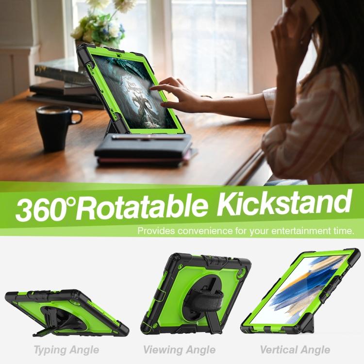 For Samsung Galaxy Tab A8 10.5 2021 X200 / X205 Silicone + PC Tablet Case