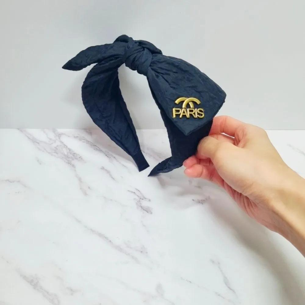 Point headband hairband big ribbon