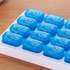 Monthly Pill Organizer 31 Day Portable Travel Pill Box with Numbered Compartments Easy Open Pill Case for Daily Pills And Supplement