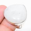 Rainbow Moonstone Gemstone 925 Silver Jewelry Ring Size 9