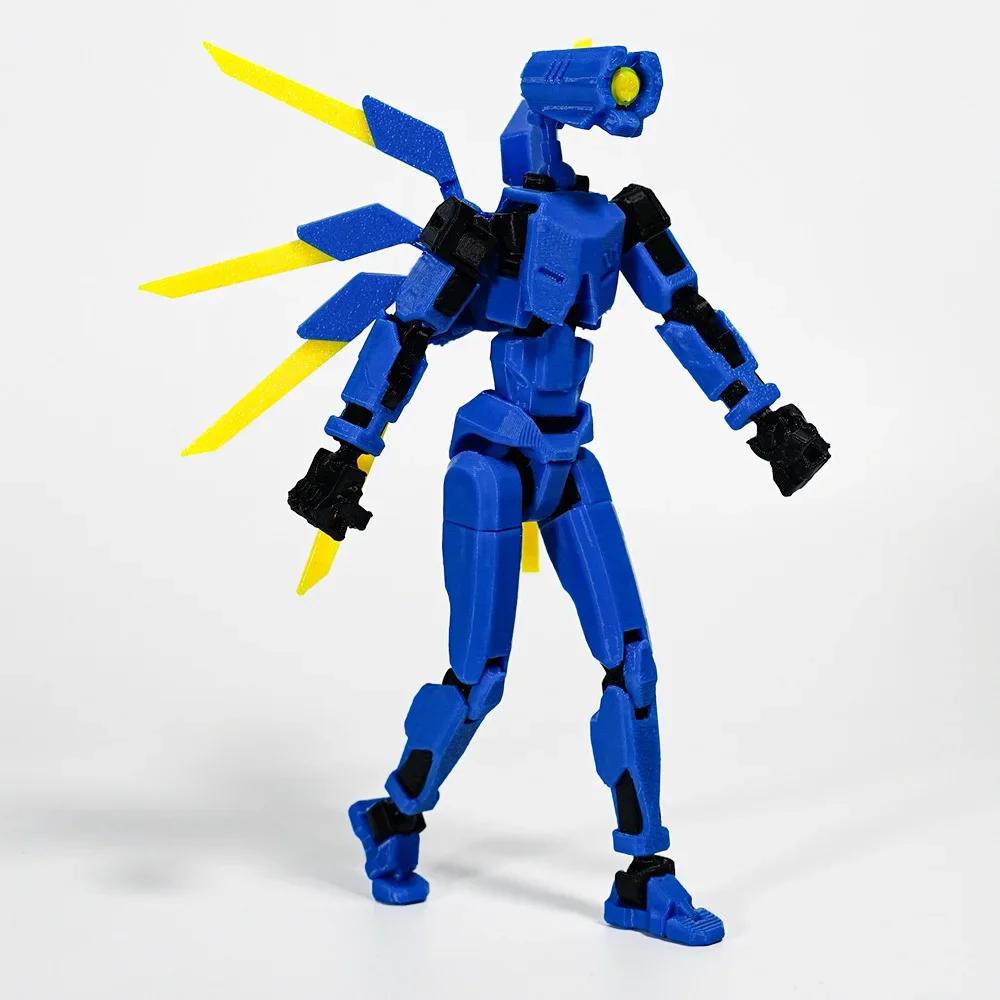 New 3D Printed Mannequin Dummy 13 Ultrakill V1 Series Toys Action Figures Multi-Jointed Movable Shapeshift Robot Children Gifts