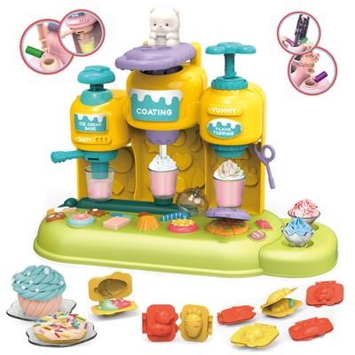 Büyük Dondurma Suşi Kil Play-Doh Oyuncak, Çocuklar İçin Ultra Hafif Kil Alet Kalıp Seti
