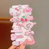 Adorable Kitty Hair Clip for Kids - Cartoon Bangs Hairpin for Girls, Babies & Festive Chinese New Year Ornaments