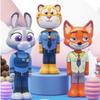 Zootopia Figura Anime Judy Nick Spazzolino Morbido Cartone Animato Setole Fini Pulizia Denti Strumento di Bellezza Perfetto per Fan Festival Regali