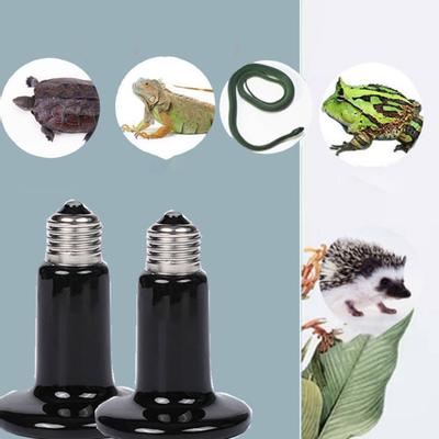 Pet Heating Lamp Multifunctional Infrared Ceramic Turtle Basking Light for Reptile