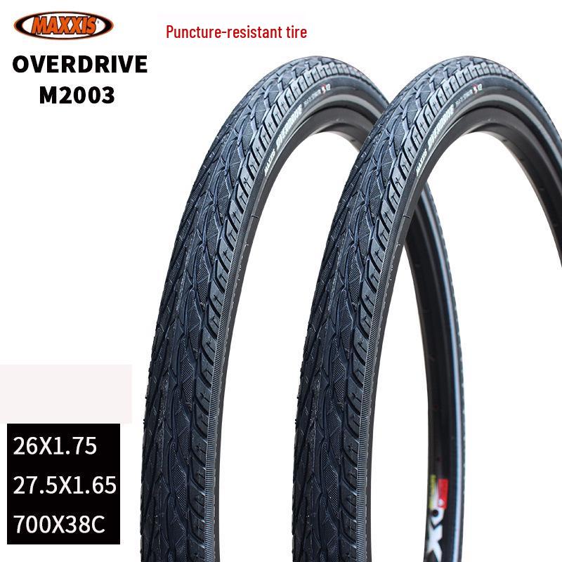 Maxxis Mountain & Touring Bike Puncture-Resistant Outer Tire 26/27.5x1.65-1.75, 700x38 26x1.75 Level 3 Puncture-Resistant