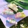 Rose Shark Clip Korean Style Headwear Plastic Hair Claw Female Hair Accessories Flower Hair Clip
