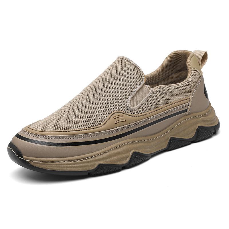 Summer new breathable mesh outdoor leisure travel platform comfortable lazy shoes