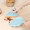 Queen-b Mini Broom and Dustpan Set, Compact and Cute, Perfect for Desktops, Tables, Study Desks, Kitchens, Shelves, and Offices (Blue)