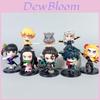 Demon Slayer Pvc Figure Set With 8 Chibi Characters For Collectors And Anime Fans