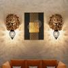 Luxury LED Wall Lamp Fixtures Lighting Shade Farmhouse Sculpture Sconces Lights for