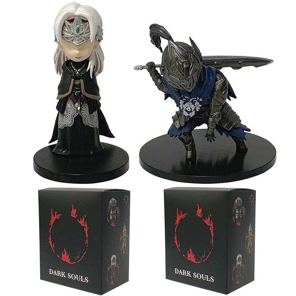 Popular Q Version Dark Souls Anime Action Figurine Solaire Artorias Ornstein Fire Keeper Doll Anime Figurine Model Toys For Boy Gifts