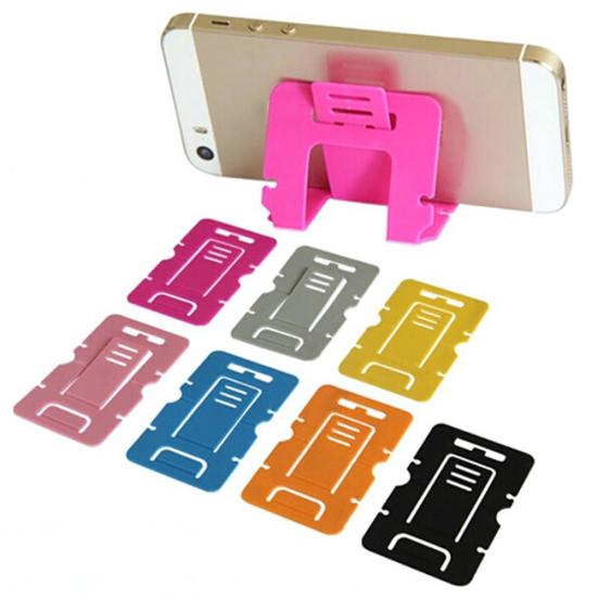 5Pcs Lazy Plastic Foldable Card Mobile Universal Portable Phone Stand Holder