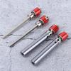 2 Set Metal Transmission Drive Shaft Upgrade Parts Fit for Axial SCX10 D90 1 10 RC CarSilver Red