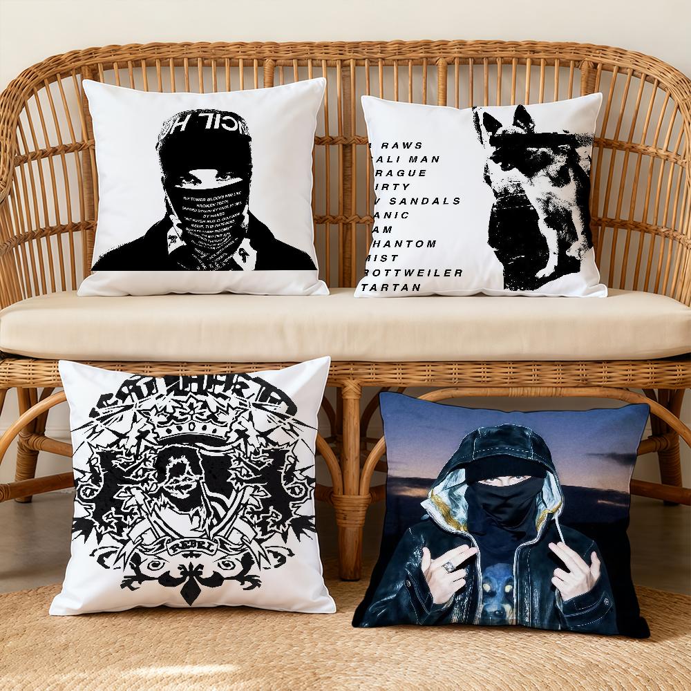 Kissenbezug Weiche Hülle Für Sofa Wohnzimmer Zuhause EsDeeKid Bequem Büro Dekoration Schutzkissen Rebel Hüllen