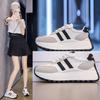 Ins Korean Version of the New Forrest Gump Shoes Women's 2025 Spring Student Sports Running Shoes Casual Shoes Platform Height Increase BN007