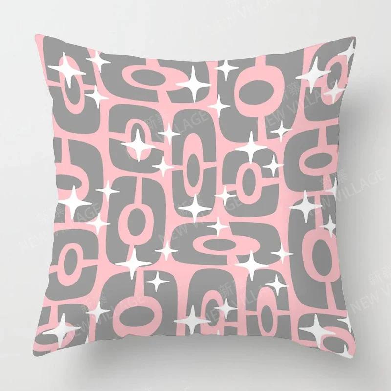 Nordic Fall Home Decor Autumn Throw Pillow Case Sofa Cushion Cover Modern  Geometry