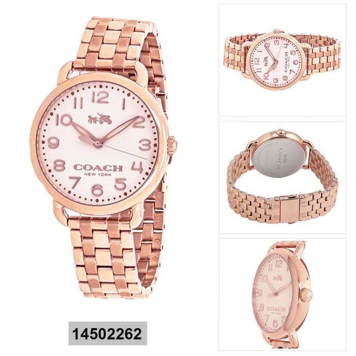 Coach 14502262 Delancey Bracelet Rose Gold Ladies Watch