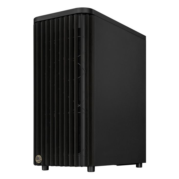 ATX Case - ASUS - ProArt PA401 Wood Edition - Wooden Front Panel - 160mm Fans - Tempered Glass