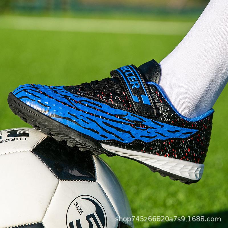 

New football shoes outdoor youth children TF broken nail sports shoes women s non-slip student competition professional training shoes 30