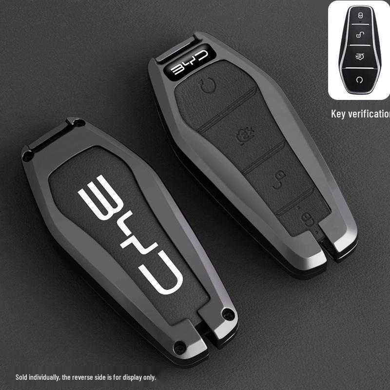BYD Han Key Case: Metal Shell for Han DMI, Han EV, Qin, Yuan, Song PLUS, Tang