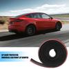 Exterior Mouldings 60mm Width Rubber Strip 2.5m Car Front For Hyundai Ix35 Rear Diffuser Cupra Formentor Accessories Rav4