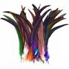 100Pcs Natural Rooster Feathers for Decoration 25-35cm 10-12" Chicken Pheasant Carnival Handicraft Accessories Decor For Clothes