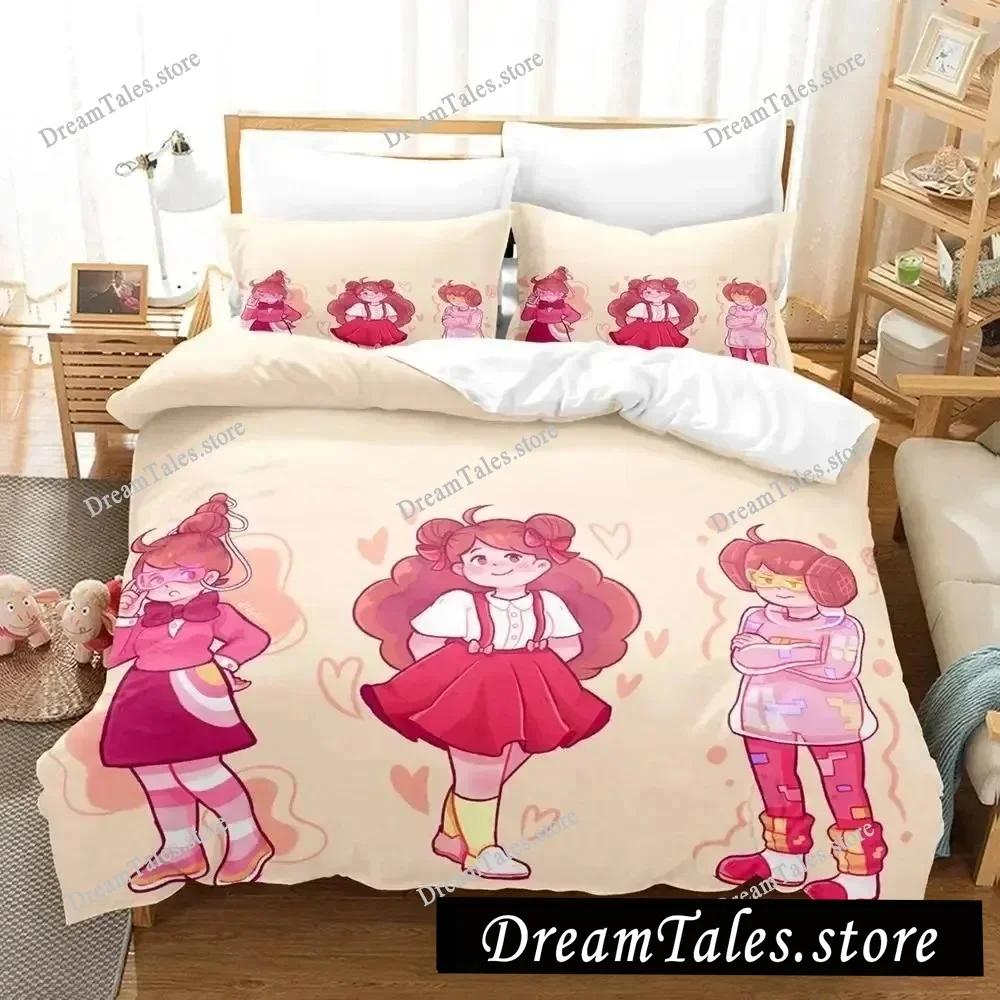 Home Textile Cartoons Bee Puppy Cat Cover Duvet Cover Pillow Case Boy Girl Polyester Bedding Set King Queen Twin Size