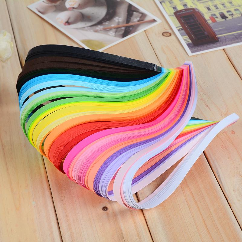 Quilling Paper Strips, 5mm, 26 Colors, 260 Strips - Craft Material