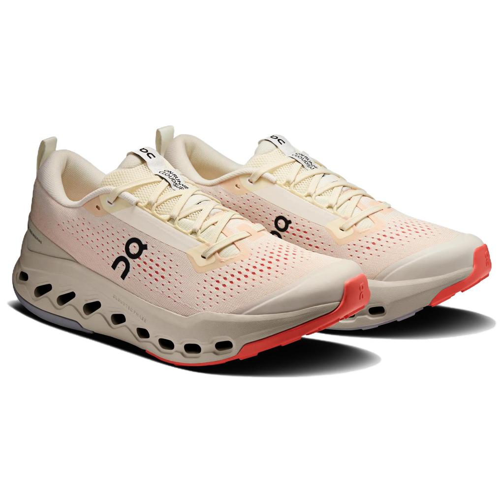On Cloudsurfer Trail 2 Comfortable Versatile Cushiing Low-Top Running Shoes Men sneaker Light-Red 3MF30223588