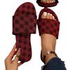 Large size flat slippers women's summer fashion new outer wear one word with sandals women