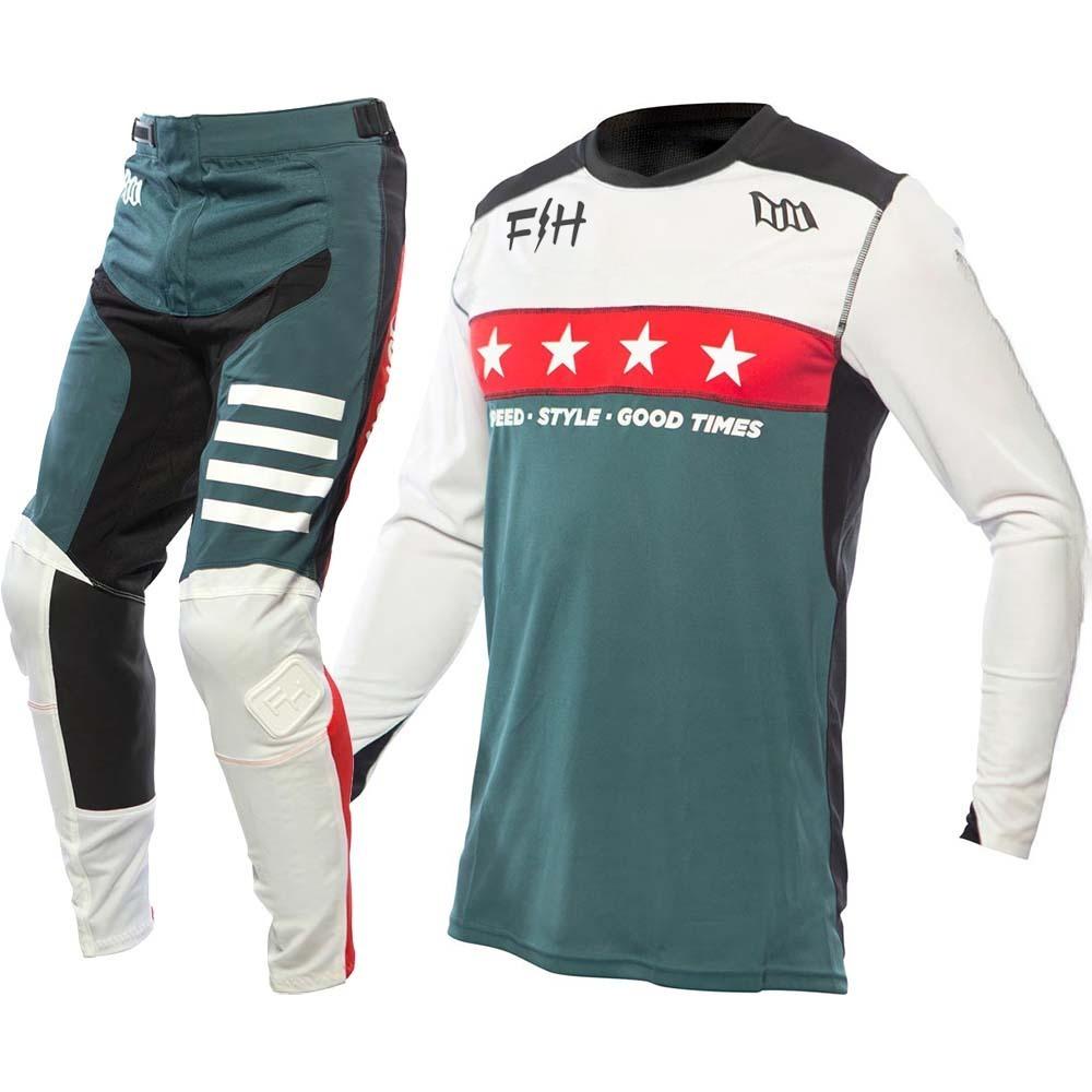 2026 FH Motocross Gear Set Top Shift MX Jersey Set ATV Race Wear Enduro Moto Kits Off Road Motorcycle Suit