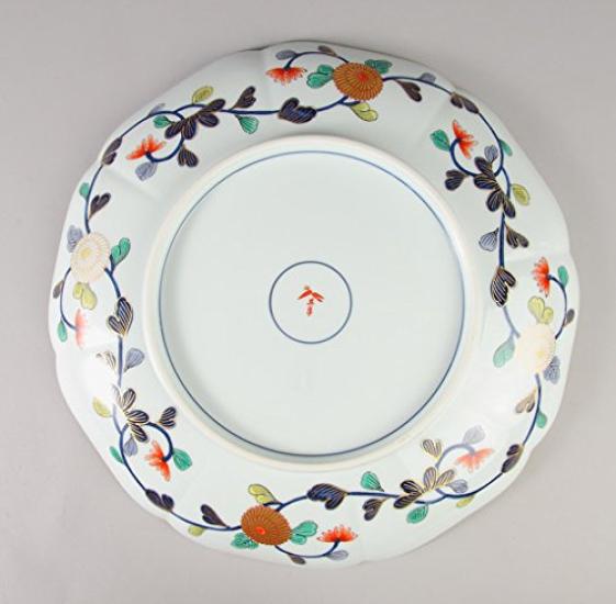Arita Ware Shobido Main Store Rinpa Old Imari Style Servírovací talíř velký S-3069