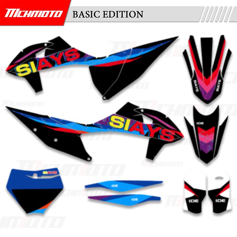 MCHMFG For KTM 19-22 SX SXF 20-23 EXC XCW 150 250 500 Decals Stickers Graphics Decals Stickers Motorcycle Background