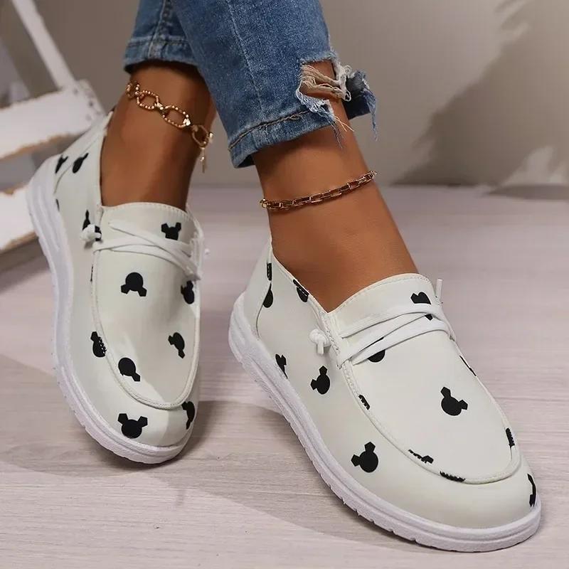 Summer Women's Vulcanized Shoes Canvas Casual Shoes Woman Flat Shoe Fashion Female Walking Shoes Sports Shoe Chaussure Femme