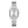 New Fashion Square Dial Ladies' Quartz Watch with Steel Band – Versatile and High-End