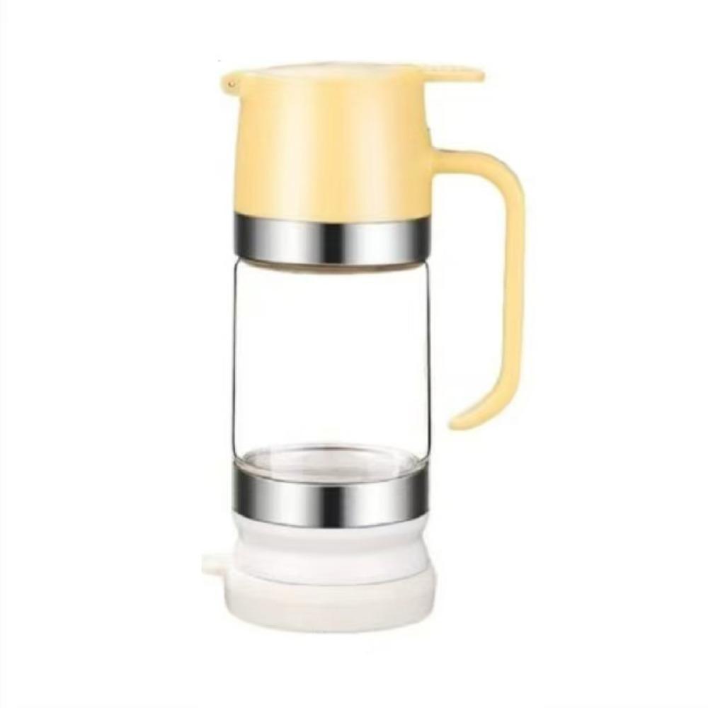 with Handle Glass Honey Dispenser 300 ML Syrup Dispenser Durable No Drip Honey Jar  Bread 300ml жёлтый