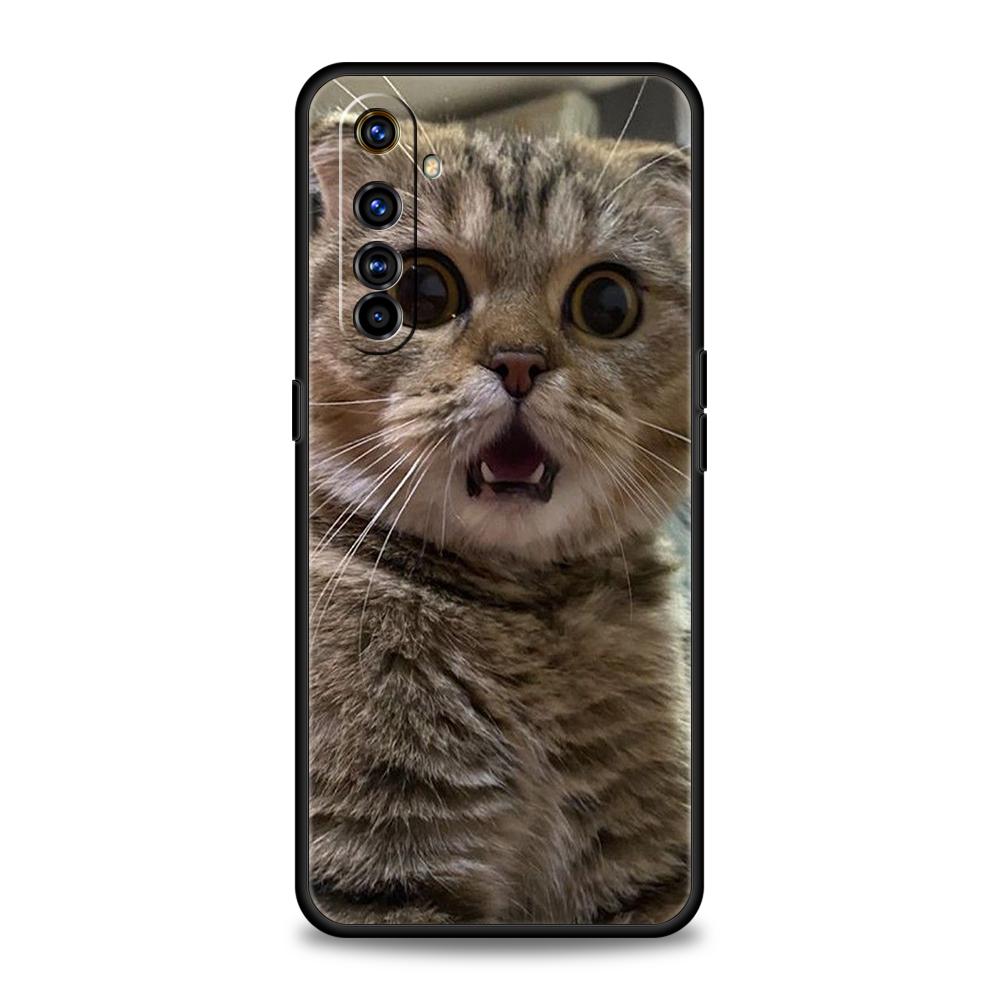 

Милый Чехол-Кот с Сердечками для Realme 13 12 11 10 9 8 5G 7 C25 C35 GT5 GT3 GT2 Pro Plus Для Realme GT Neo 2 3 3T 5 Чехол Realme 11 Pro