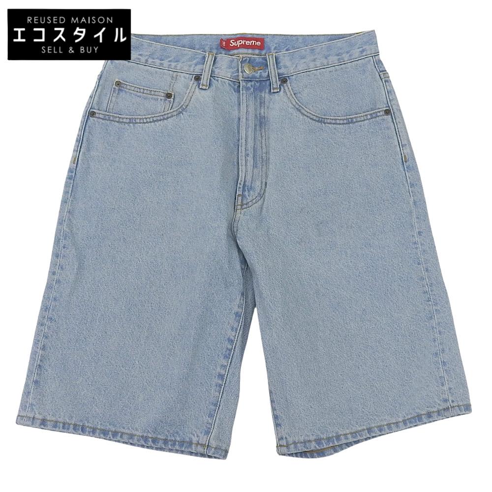 

Supreme Excellent condition baggy denim wide-leg shorts for men, light blue, size 30, 25mm stainless steel Bottoms 30 Light blueUsed