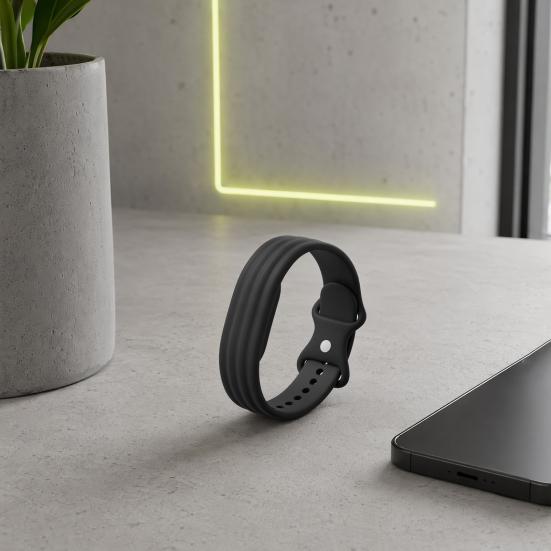Yangyizhi Watch Band for Google Fitbit Air, Fitness Tracker Replacement Strap, Sweat Resistant Adjustable Silicone Sport Men Women