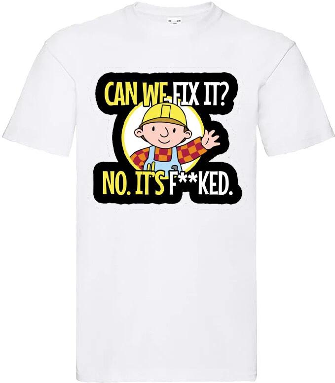 

film movie horror birthday halloween novelty t shirt for bob can we fix it fans 4XL