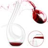 Decanter da 1500 ml a 6 forme Vino Rosso Brandy Vetro Cristallo Fatto a Mano Aeratore Bottiglia Versatore