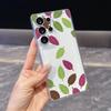 Falling Leaves Pattern Phone Case for Samsung Galaxy S26 S25 S24 S23 S22 S21 S20 FE Plus Lucency TPU Protection Cover